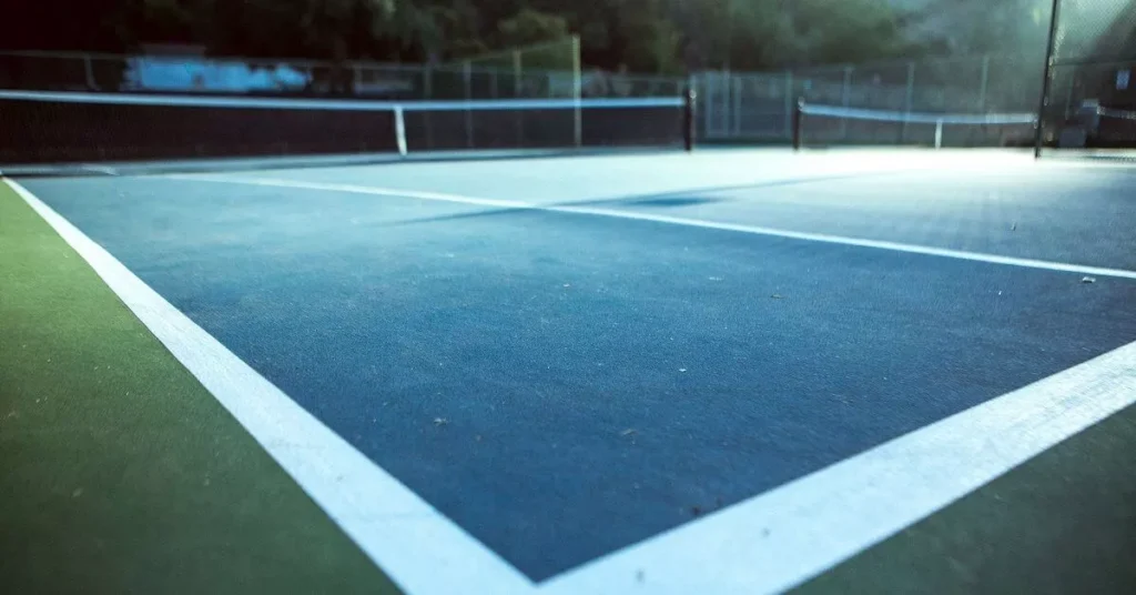 diy tennis court