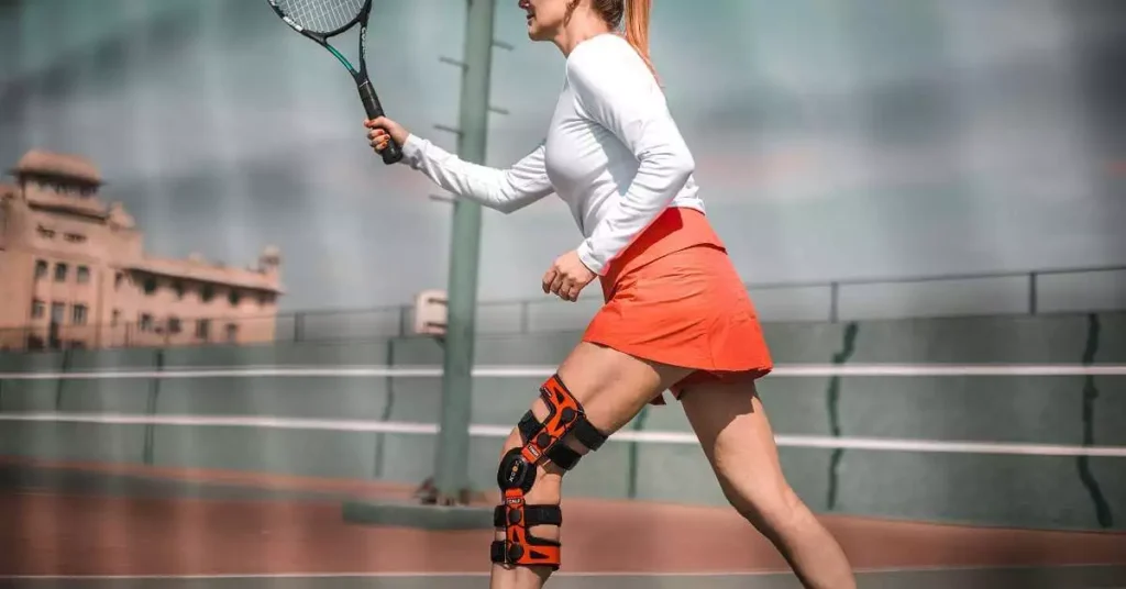 tennis injuries knee tape