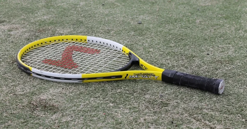 tennis racket impact