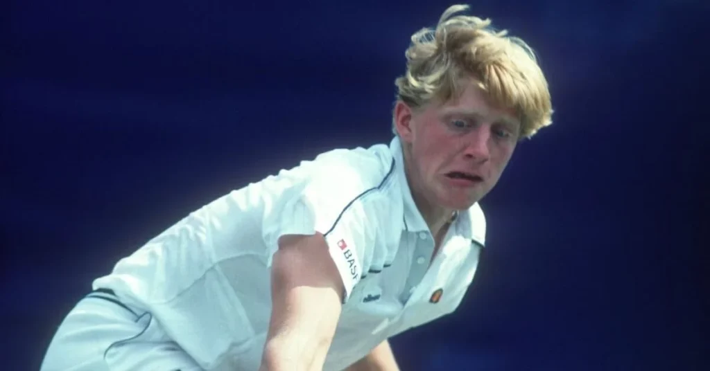 Tennis champion Boris Becker