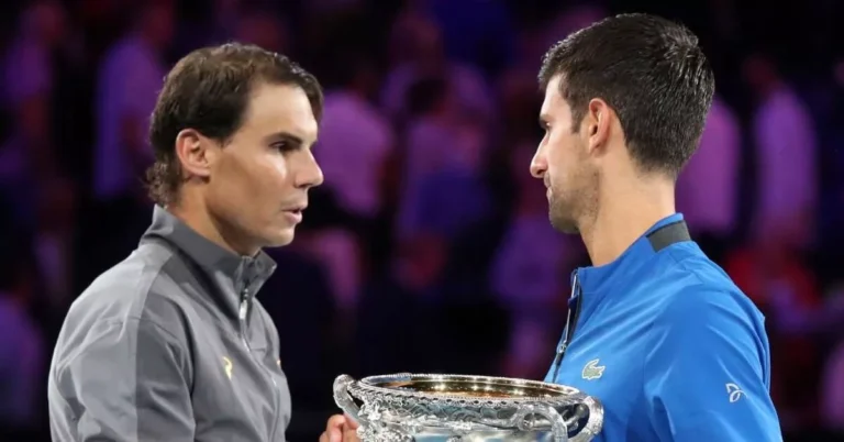 Top 10 Tennis Champions Rafael Nadal and Novak Djokovic