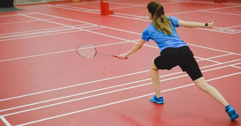 badminton female player