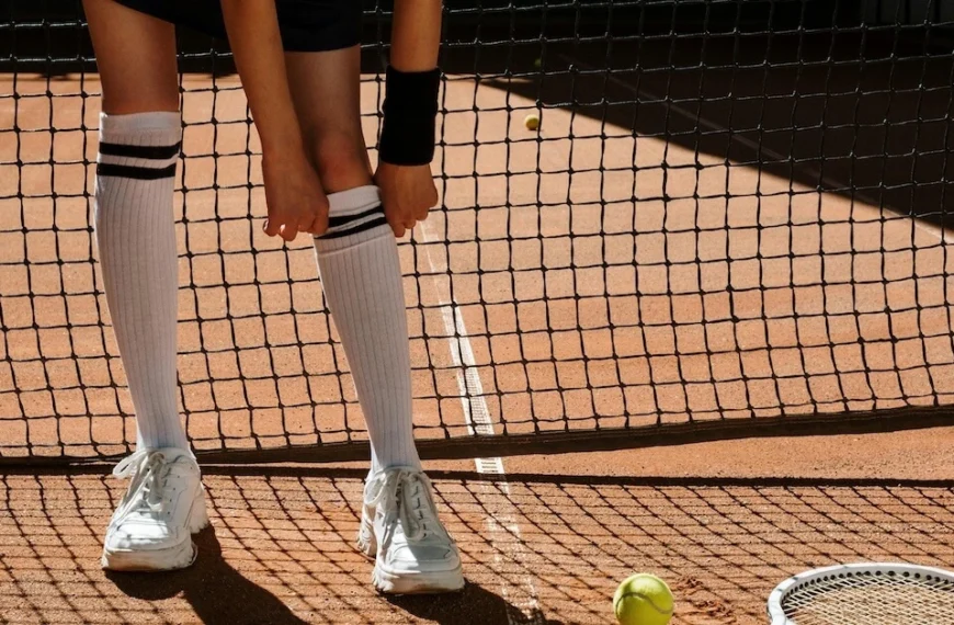 how high is a tennis net
